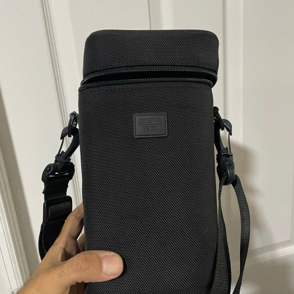 Sigma photo optic bag with shoulder strap